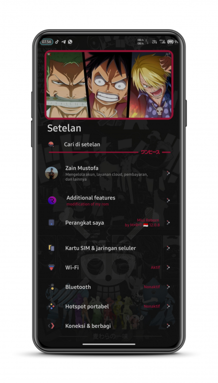 Tema One Piece V12 By. Raz