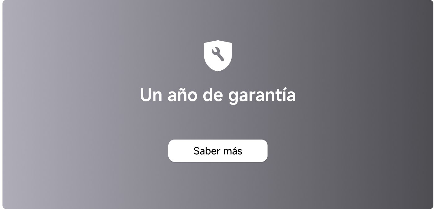 Un año de garantía