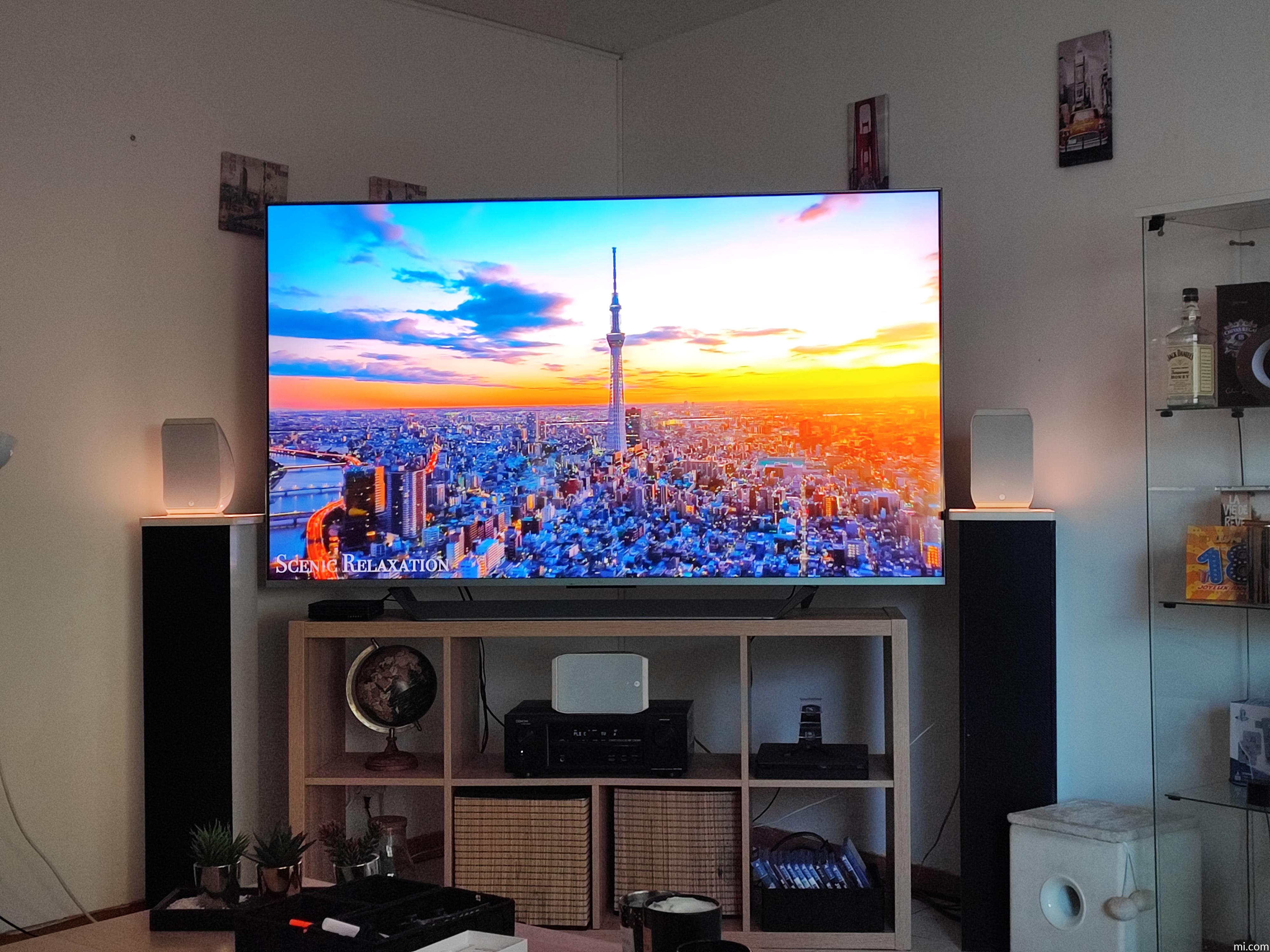 XIAOMI TV LED 4K 190 cm MI TV Q1 75 pouces sur