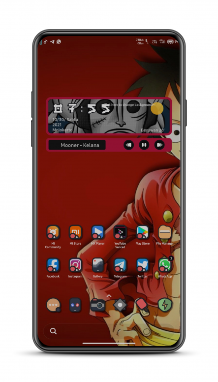 Tema One Piece V12 By. Raz