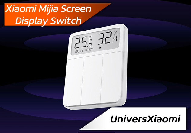 Xiaomi mijia screen display switch e billing control обзор