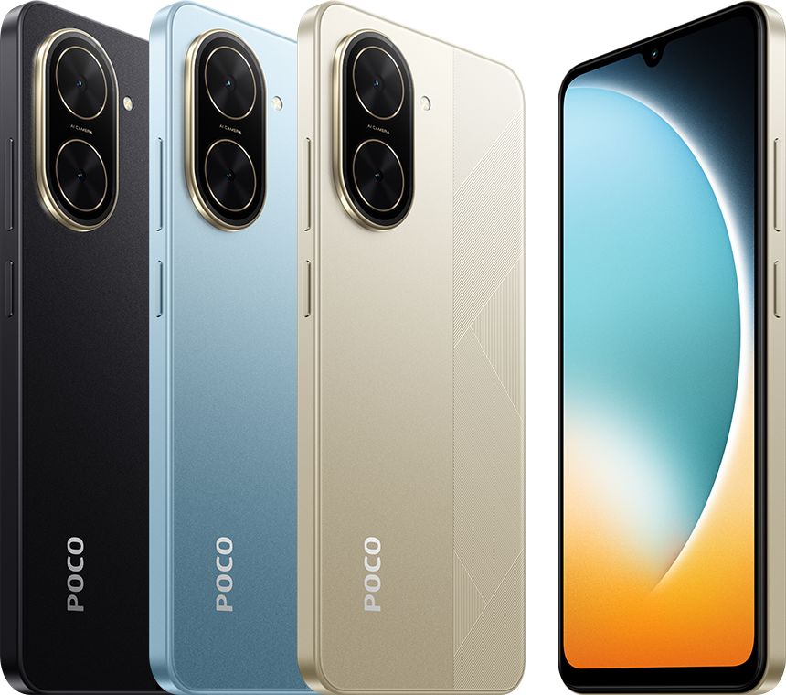 【値下げ×数日使用のみ】POCO C71 GOLD 4/128GB Xiaomi Poco C71 4G 128GB ROM 4GB RAM Dual SIM GSM Unlocked