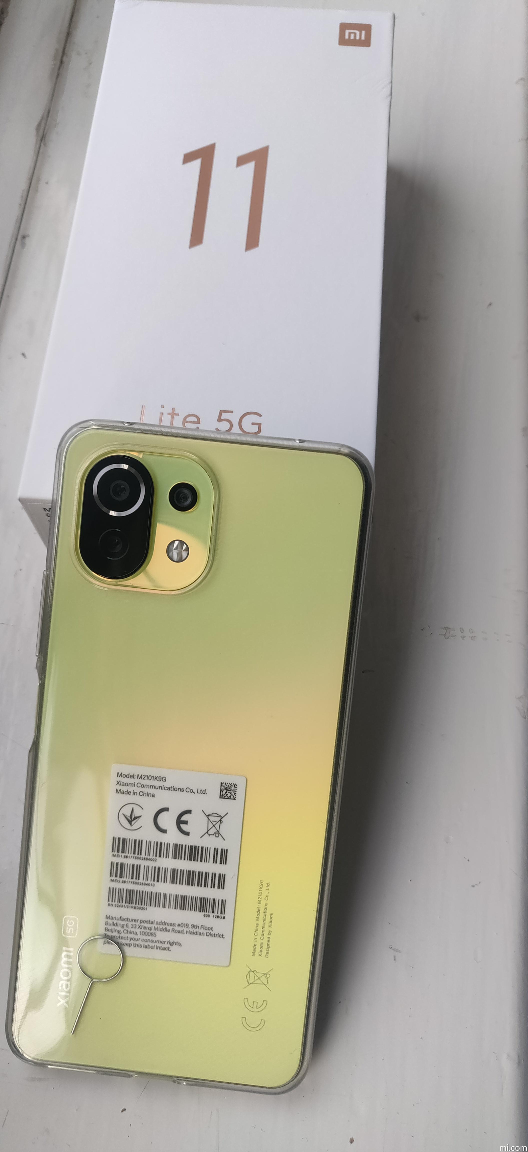 スマートフォン/携帯電話 スマートフォン本体 Xiaomi Mi 11 Lite 5G-Citrus Yellow www.quintcoach.com.br