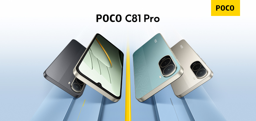 POCO C81 Pro launches with 6.9-inch display and 6,000mAh battery, runs HyperOS 3