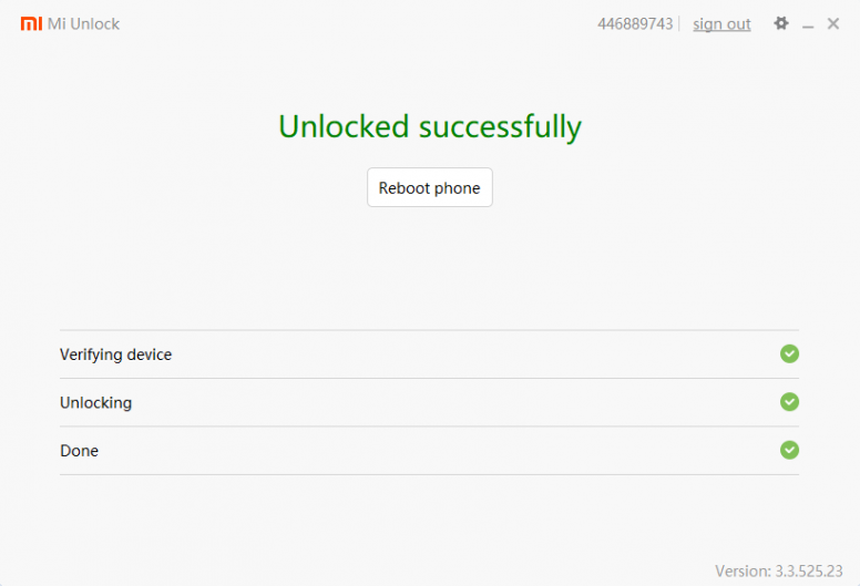 how to use mi flash unlock tool to unlock bootloder