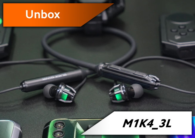 [Unboxing] Black Shark Earphones 2 : Les Ophidian Gaming RGB