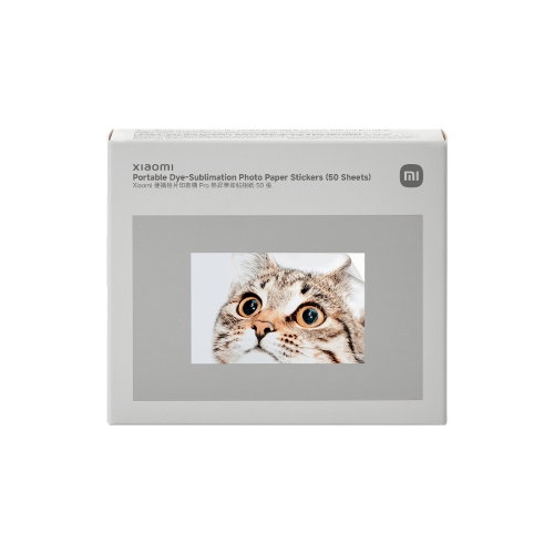 Xiaomi Portable Dye-Sublimation Photo Paper Stickers (50 Sheets) 