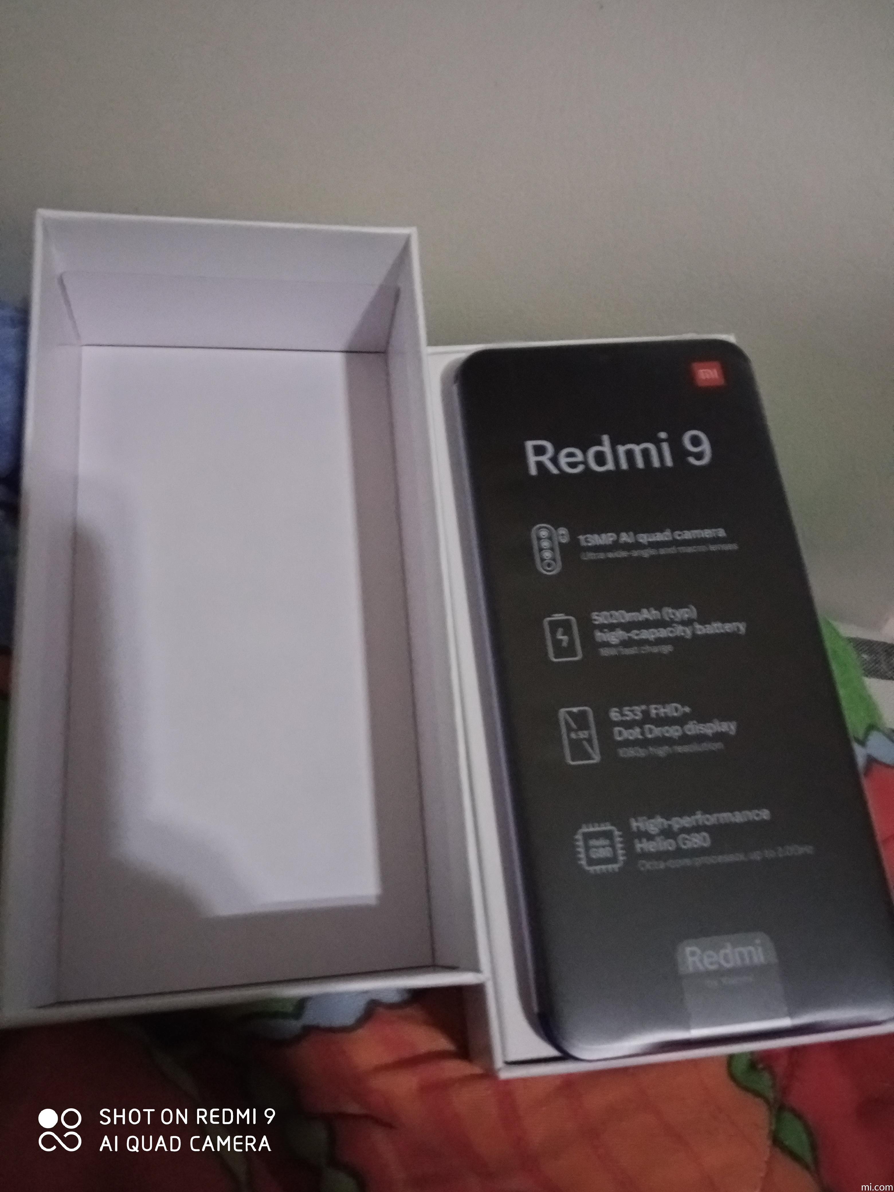 Xiaomi Redmi 9 Dual Sim 4 GB RAM (grigio) - 64 GB