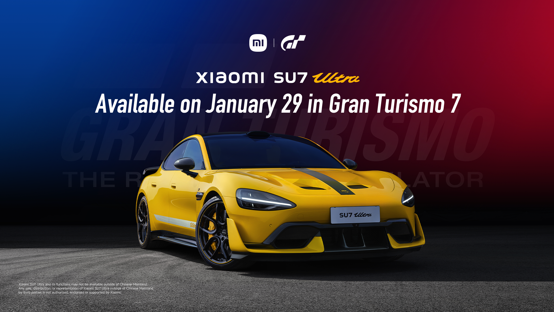 Xiaomi SU7 Ultra to Appear in Gran Turismo 7 Xiaomi SU7 Ultra to Appear in Gran Turismo 7