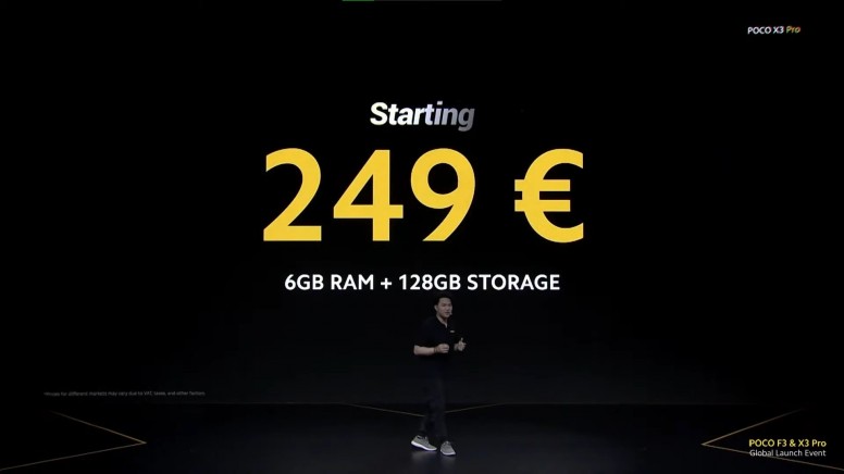 Poco lance sa nouvelle gamme 2021, le X3 Pro et le F3, les nouveaux monstres de la marque