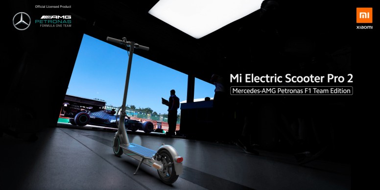 xiaomi scooter pro 2 mercedes amg f1 edition