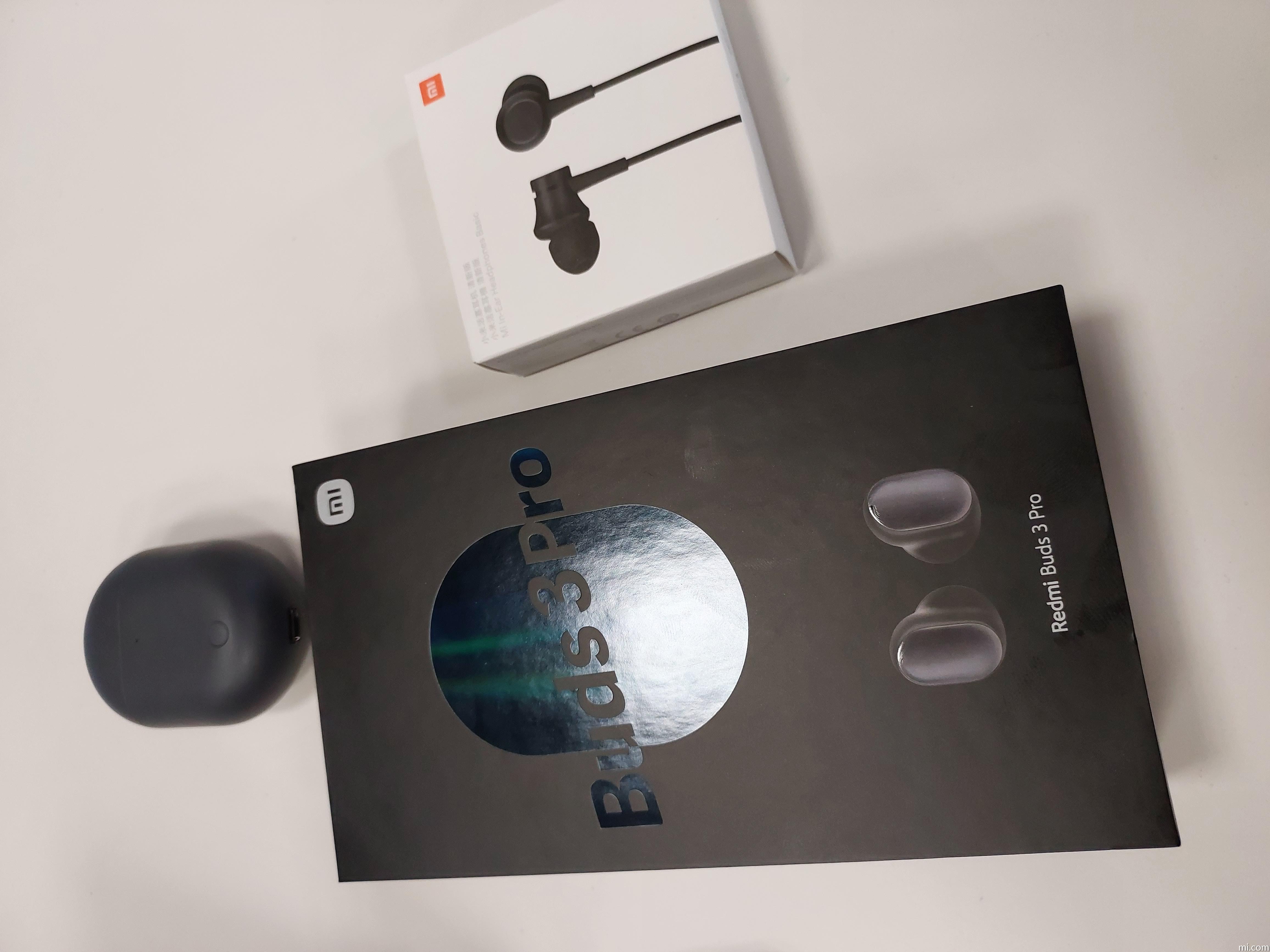 Xiaomi Redmi Buds 3 Pro - Auriculares inalámbricos con micrófono - gris  glaciar - Beetrex