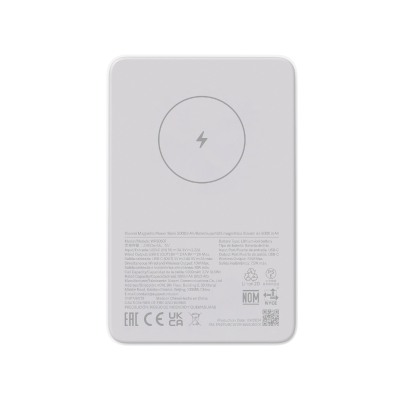 Xiaomi Magnetic Power Bank 5000mAh Blanco 5000mAh