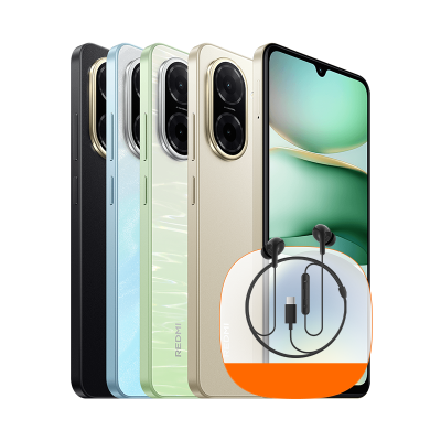 REDMI A5 4 ГБ + 128 ГБ + Xiaomi Type-C Earphones Черный