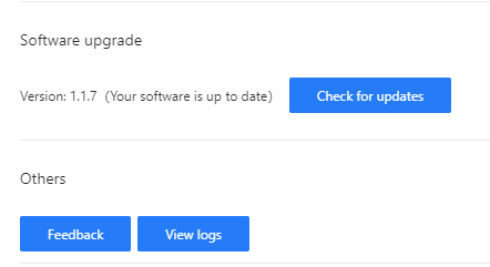 MAJ Mi Cloud Dispo pour PC et Mac : V1.1.7