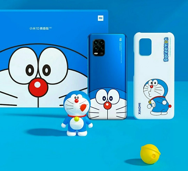 Xiaomi Mi 10 Youth Doraemon Limited Edition Launches For 2,799 Yuan