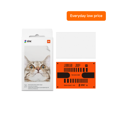 Mi Portable Photo Printer Paper (2x3-inch, 20-sheets)