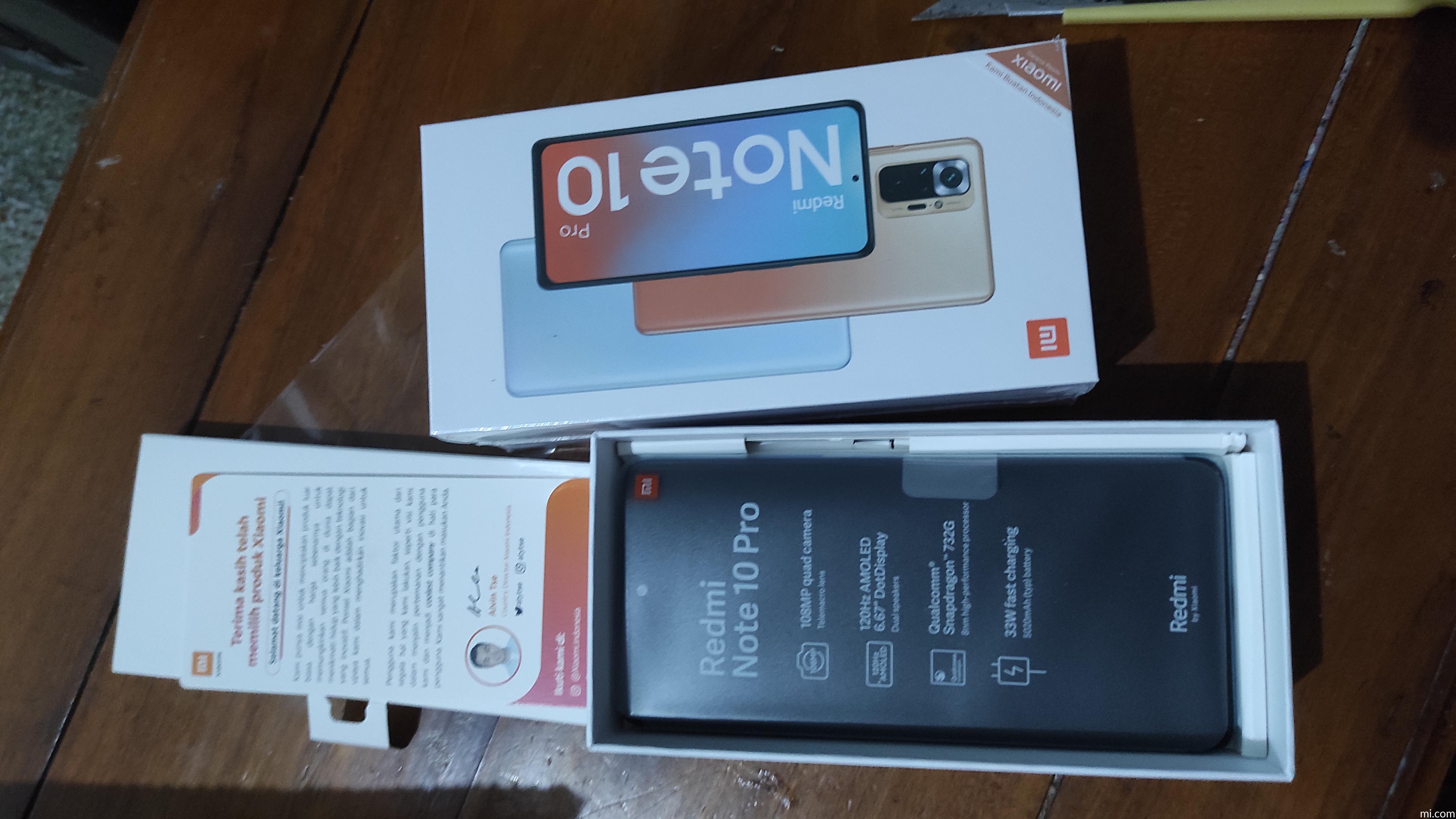 Redmi Note 10 Pro Spesifikasi Xiaomi Indonesia