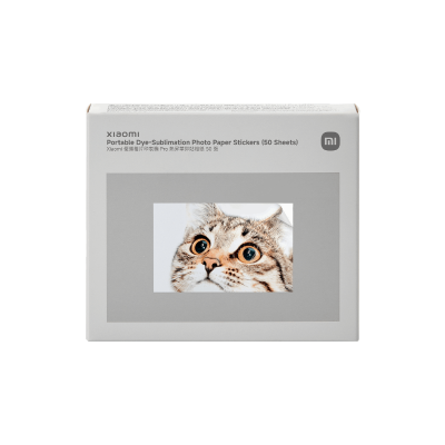 Xiaomi Portable Dye-Sublimation Photo Paper Stickers (50 Sheets)