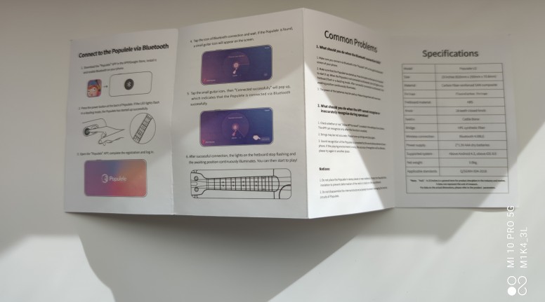 [Unbox] Populele Smart Ukulele V2