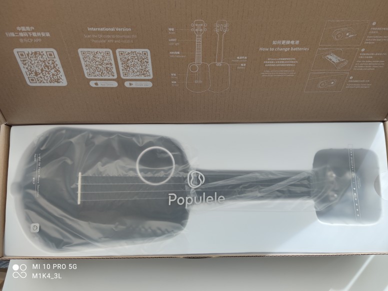 [Unbox] Populele Smart Ukulele V2