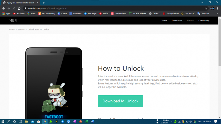 how to use mi flash unlock tool to unlock bootloder technobuzz