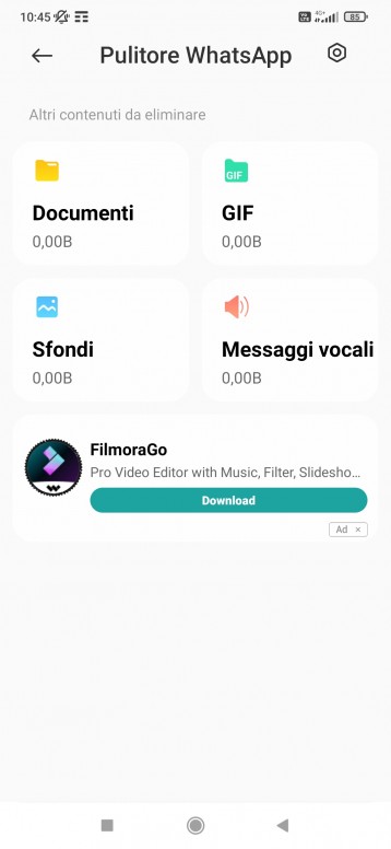 come mai il mio pulitore whatsapp non rileva più i dati dell'applicazione?  - Mi Note - Xiaomi Community - Xiaomi