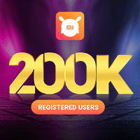 200K Registered Users