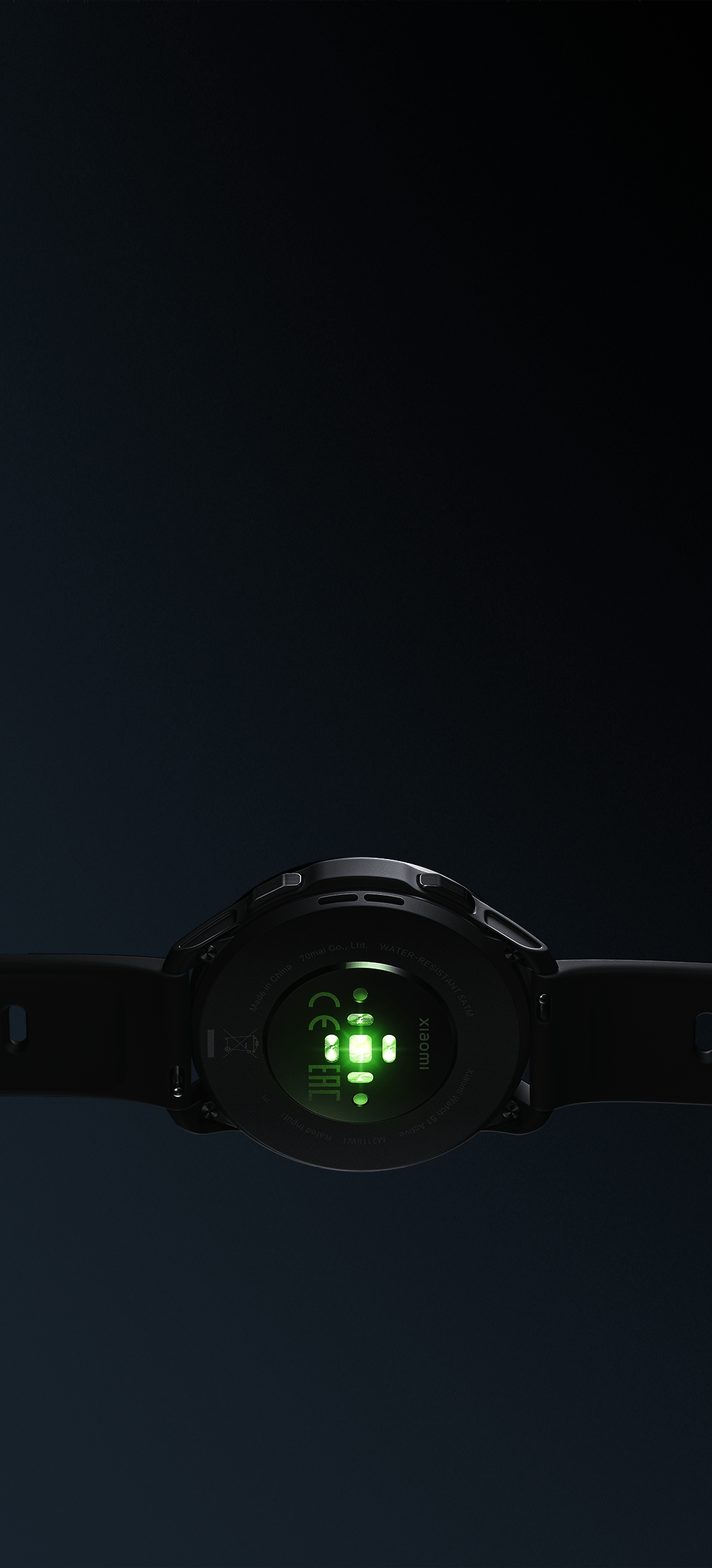 Xiaomi Watch S1 Active - Negro del espacio - reloj inteligente con correa -  TPU - negro - tamaño de la muñeca: 160-220 mm - pantalla luminosa 1.43