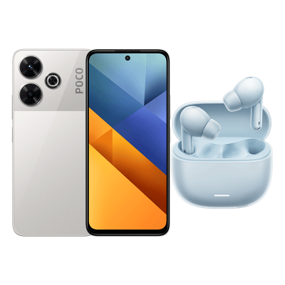 POCO M6 8GB+256GB & REDMI Buds 6 Lite Blue