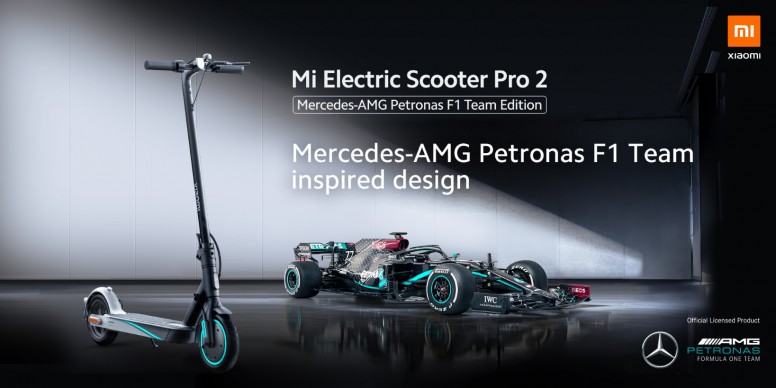 Product shots.jpg Vroom Vroom, M365 Pro 2 Mercedes-AMG Petronas F1 Team Edition
