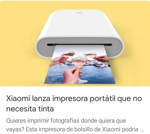 Una impresora de Xiaomi sin necesidad de tinta. - Chat - Xiaomi Community -  Xiaomi