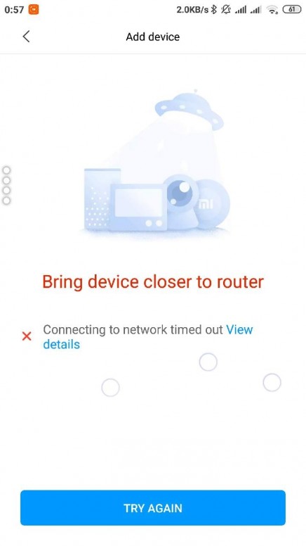 mi camera change wifi