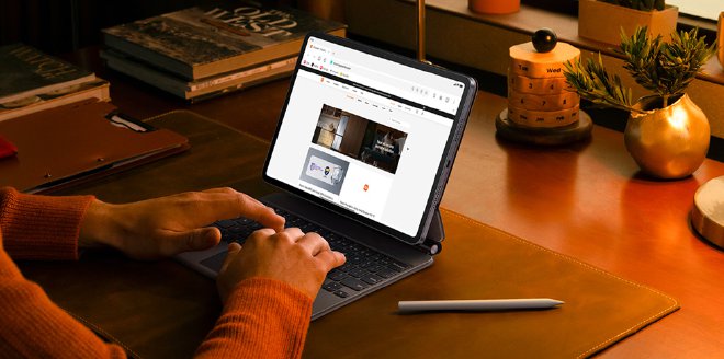 Xiaomi Pad 8 with keyboard