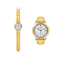 Xiaomi Watch 錶帶/錶圈 亮黃色