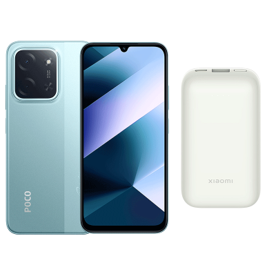 POCO C85 8 GB + 256 GB & Xiaomi 33W Power Bank 10000 Pocket Edition Pro