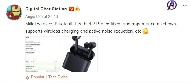 mi true wireless earphones 2 anc