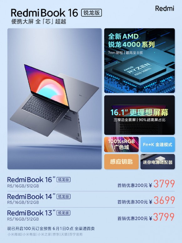 Купить Ноутбук Redmibook 16
