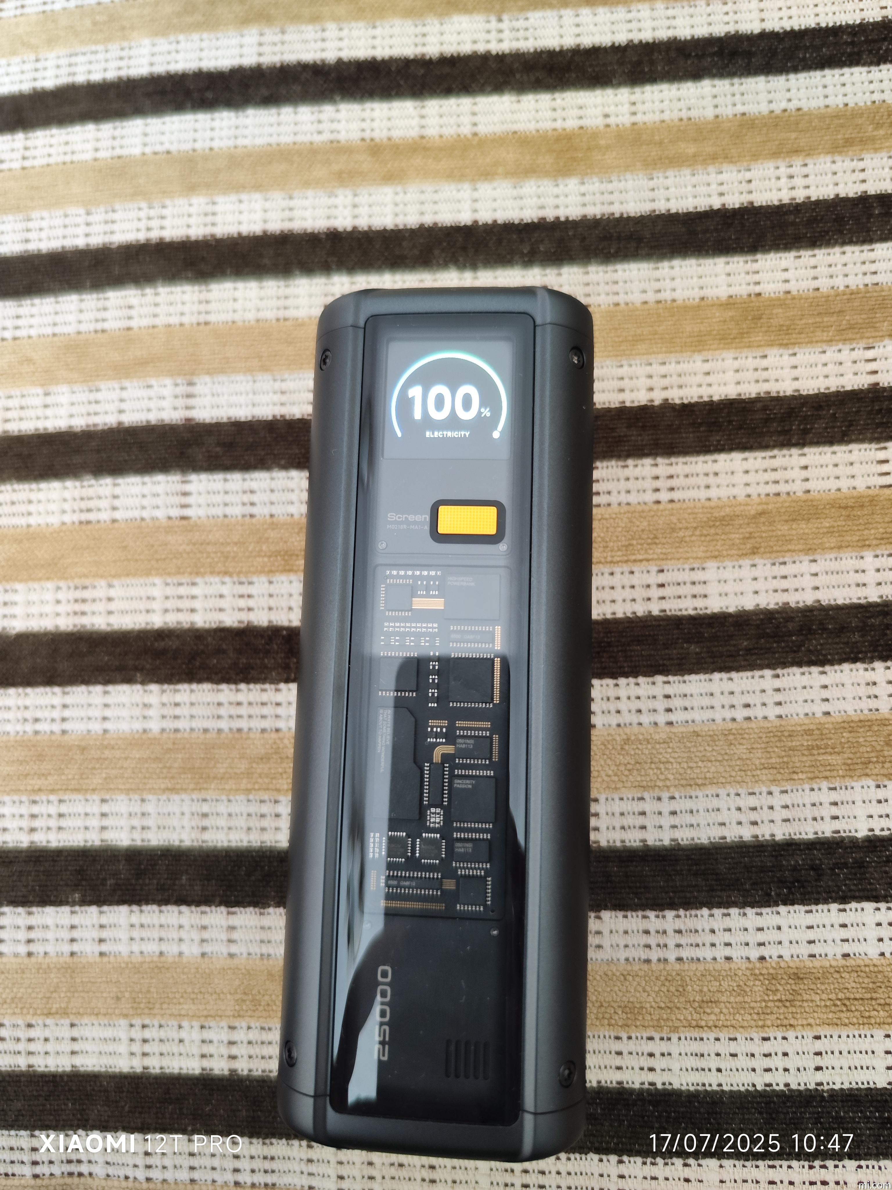 Xiaomi 212W HyperCharge Power Bank 25000 Teknik Özellikler