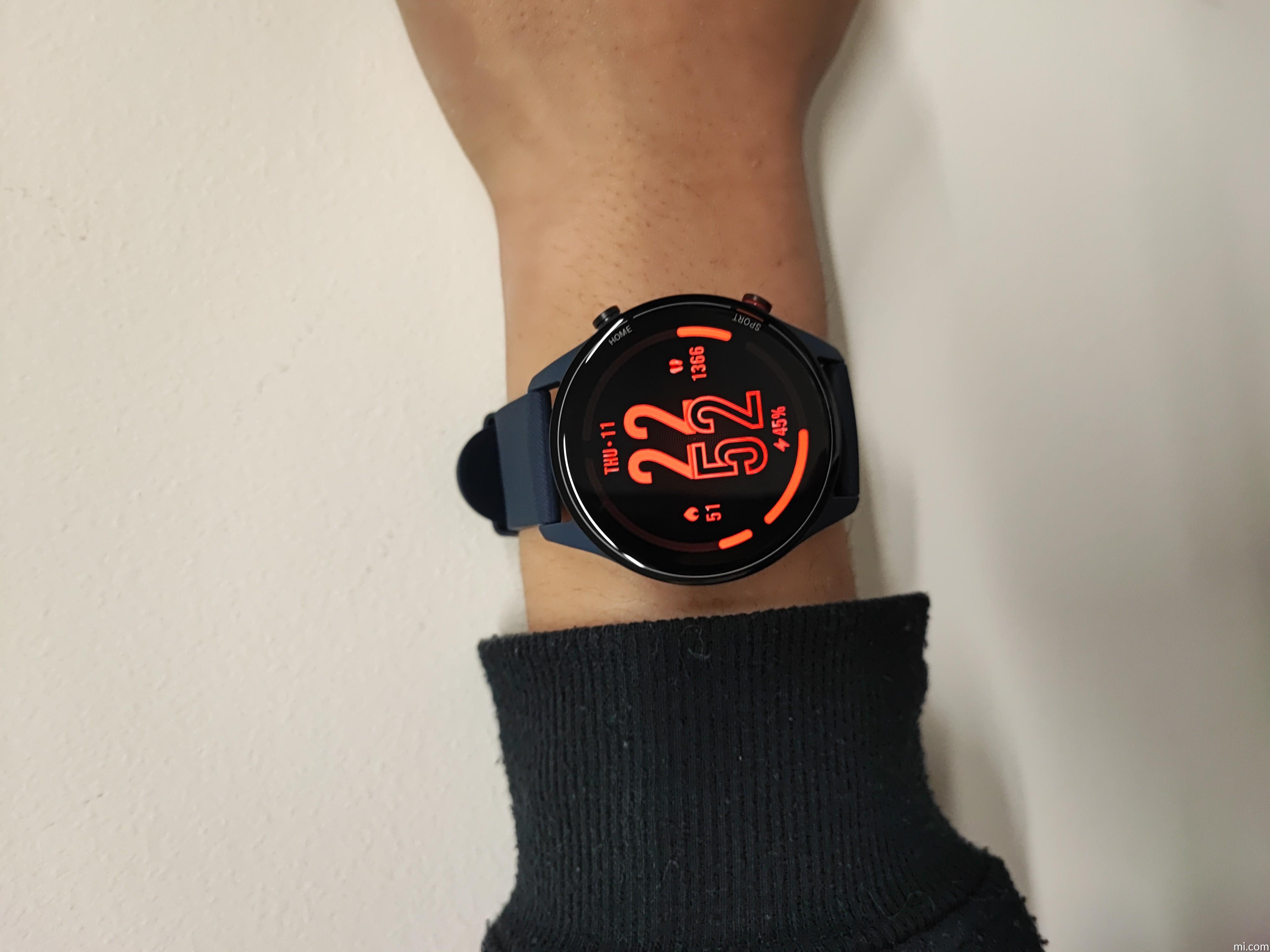 Xiaomi Mi Watch スマートウォッチ（バンド色 ネイビー） - その他