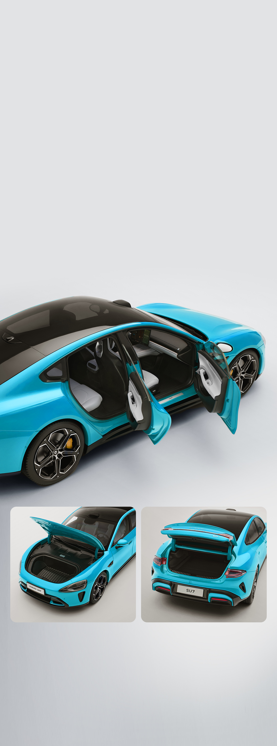 【1/18】Xiaomi SU7 ダイキャスト　合金 Xiaomi SU7 1:18 Die-cast Model Car - Xiaomi Global