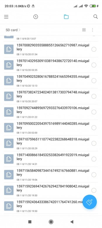 Miui Gallery Creating Weird Files On My Sd Card Redmi Note 9 S Pro Mi Community Xiaomi