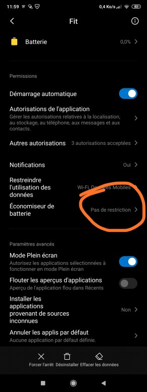 Activer podomètre xiaomi Clearance