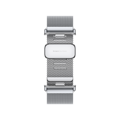 Xiaomi Band 8 Pro Milanese Quick Release Strap Silver