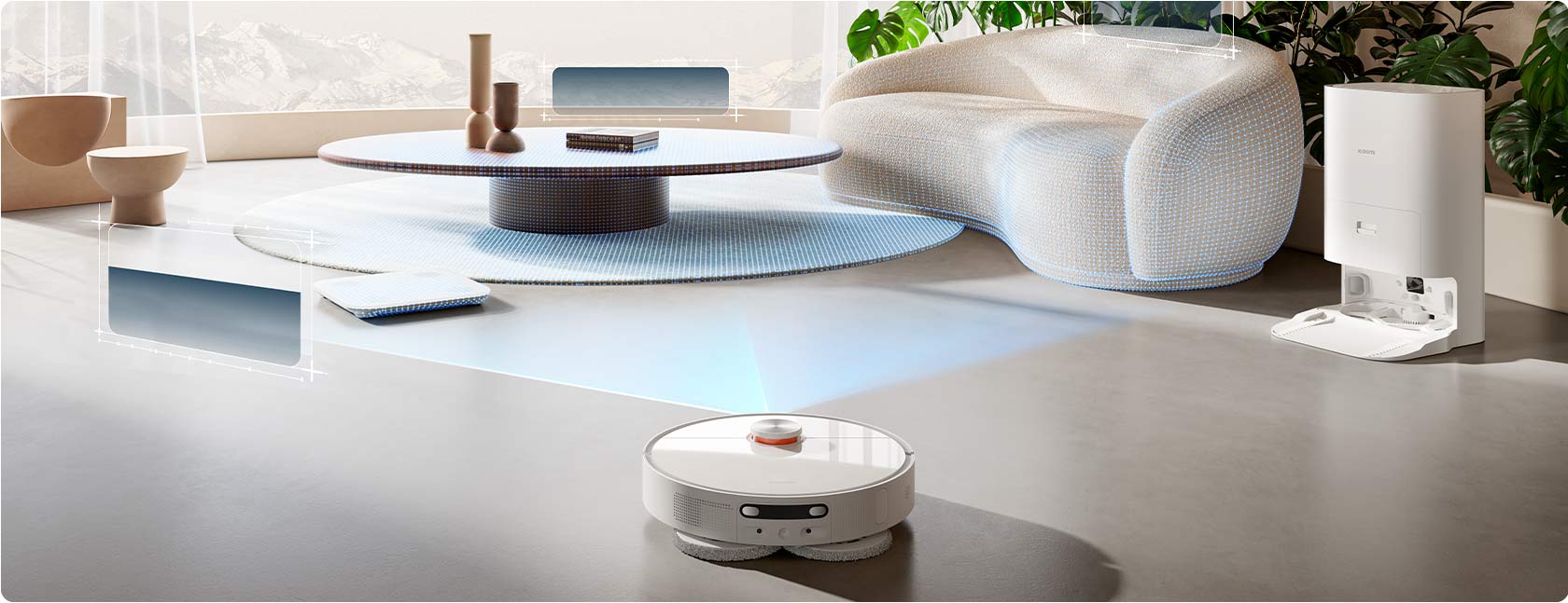 Official, Xiaomi Robot Vacuum X10 +, Smart cleaning station, S-Cross  AI™