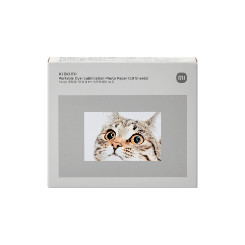 Xiaomi Portable Dye-Sublimation Photo Paper (50 Sheets）