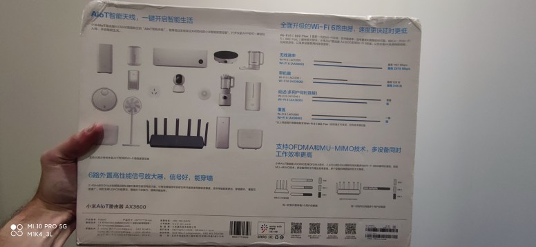 Déballage rapide du AX3600 AIoT Xiaomi