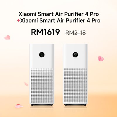 Xiaomi Smart Air Purifier 4 Pro Bundle