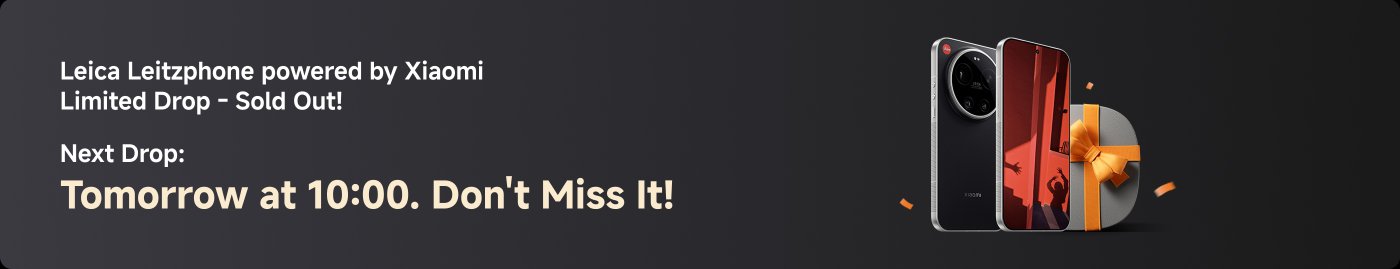 Leica Leitzphone powered by Xiaomi, limited drop sold out. Next drop is tomorrow at 10:00. Don't miss it!