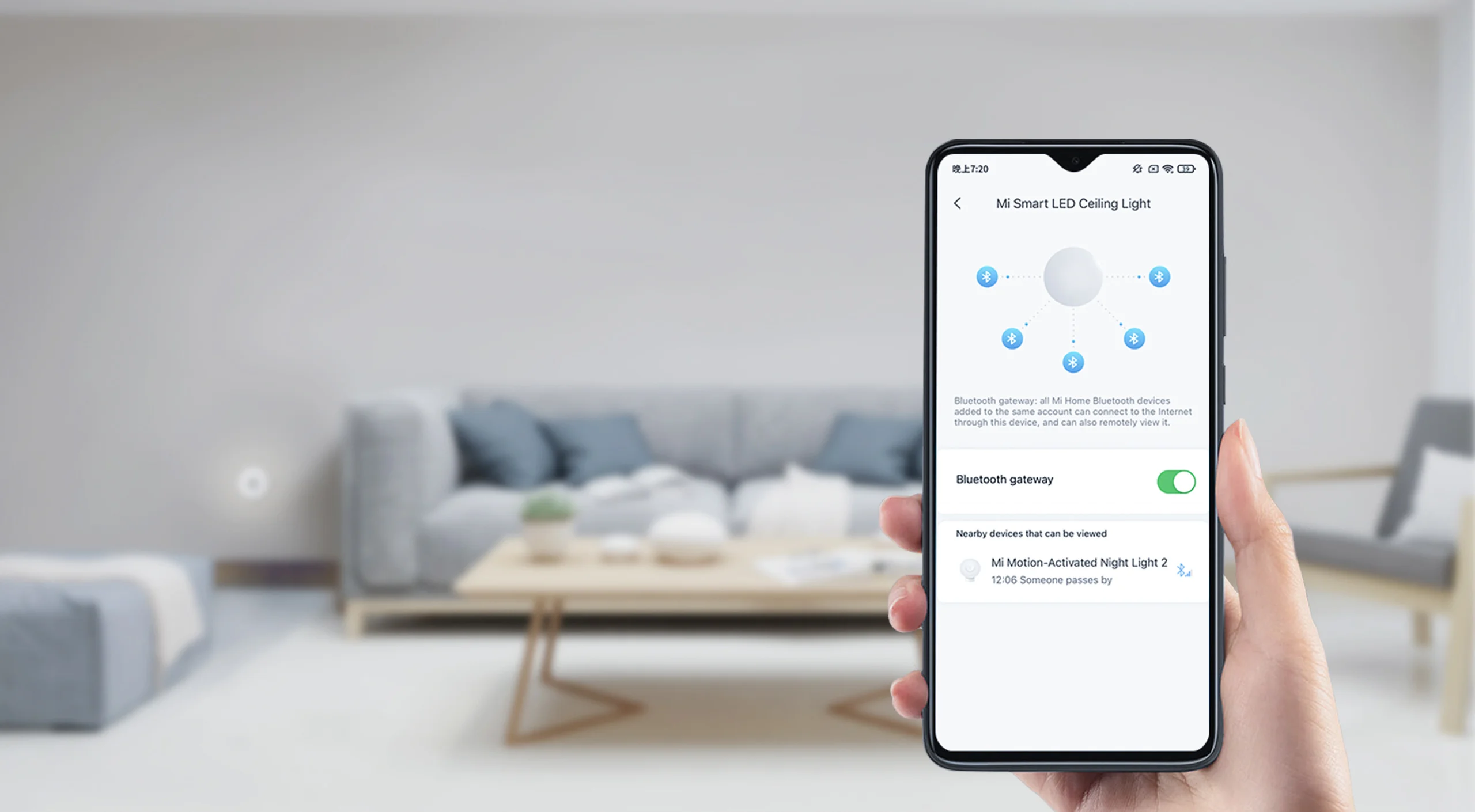 Funciones de sensor independientes